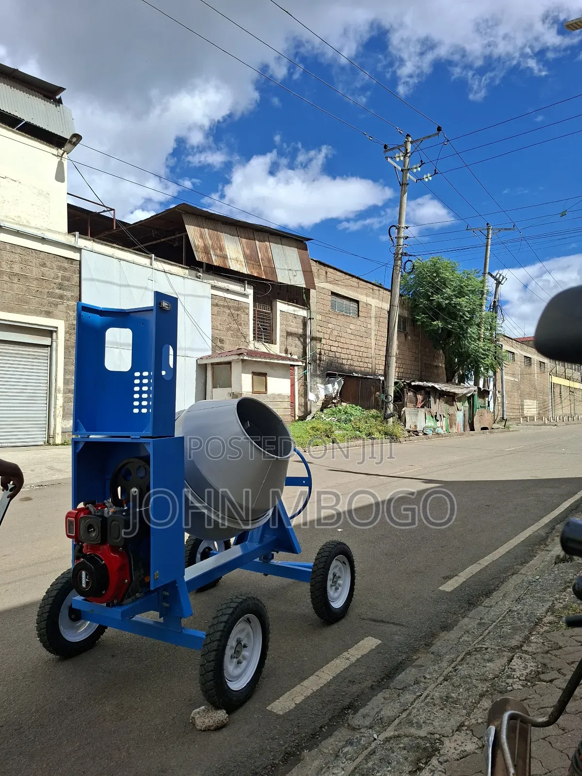 Concrete Mixer 400l - Diesel Driven