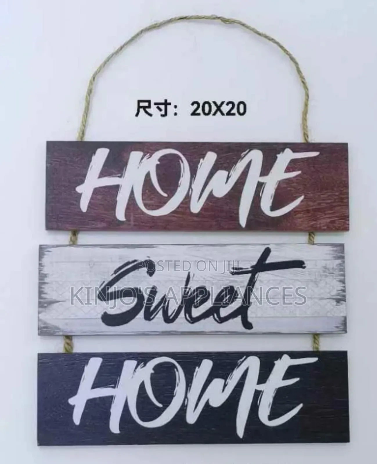 3 Layer Wooden Wall Hanging