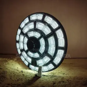 Round Compact Design 5000 Watts Outdoor Security Led Solar Streetlight