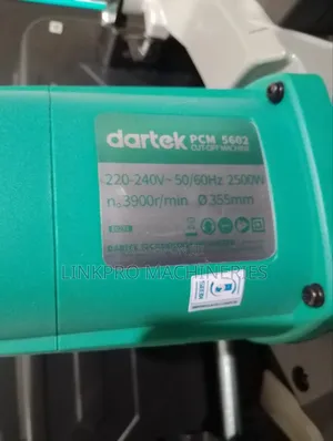2500 Watts Dartek Cut-Off Machine