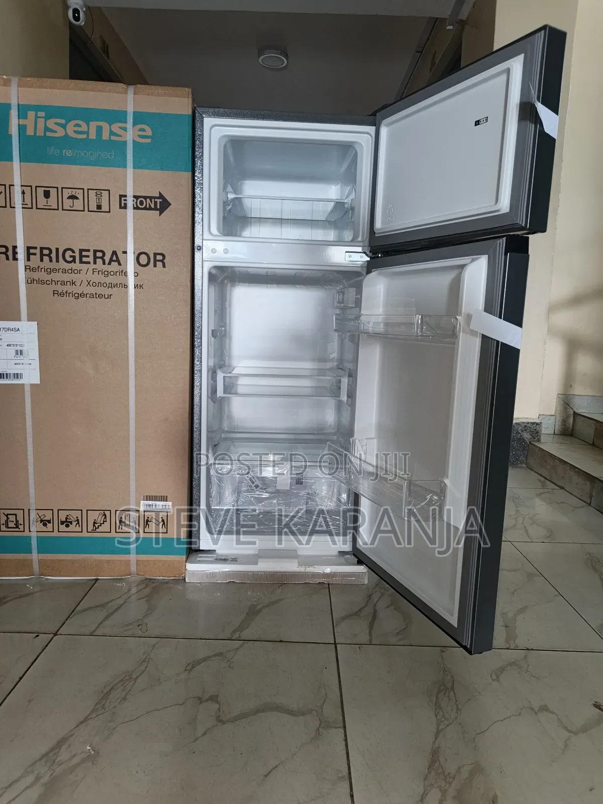 Hisense 124l Double Door Fridge