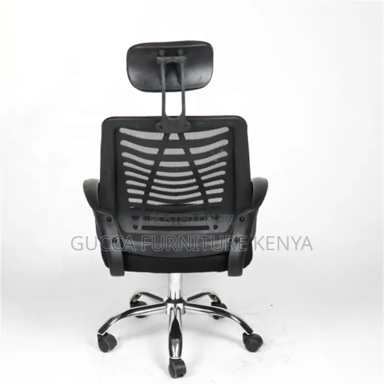 Swivel Mesh High-Back Headrest Study Chair
