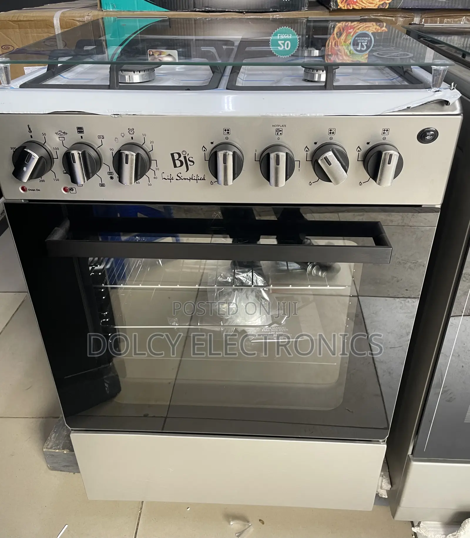 Bj’S 60x60 3 Gas+1 Hot Plate Cooker