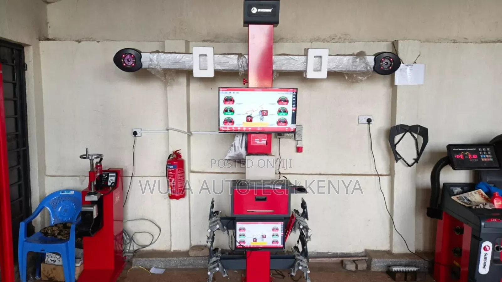 3d Wheel Alignment S-M5 With Four Post Carlift Machine Sunshine