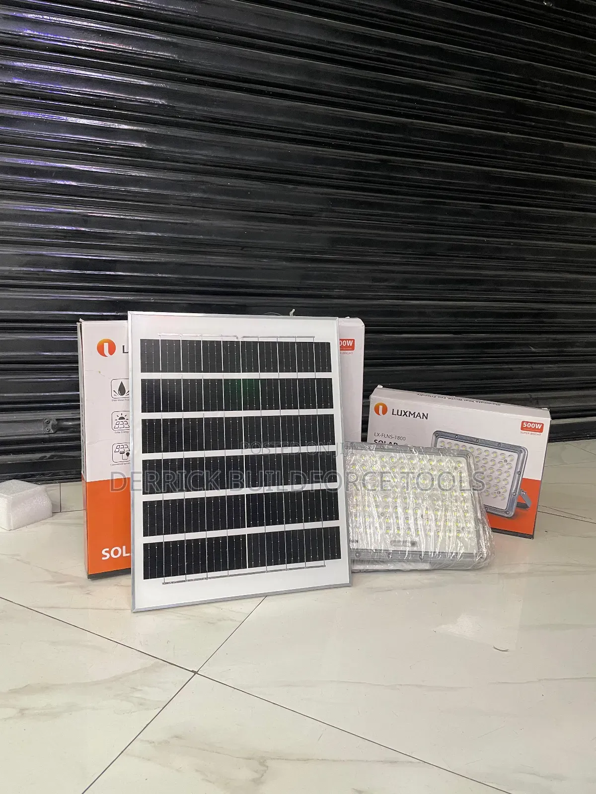 Luxman 500w Solar Flood Light