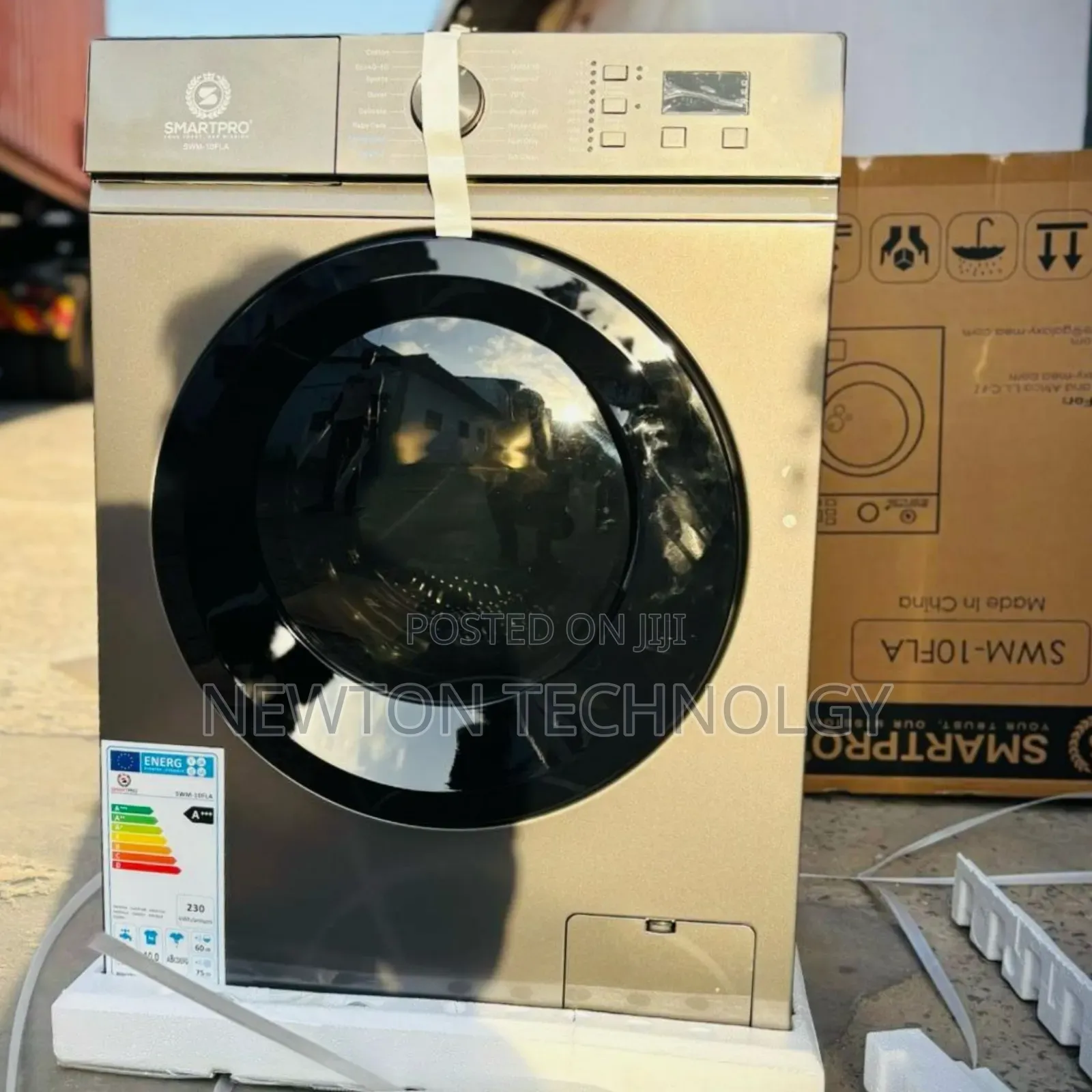 8kgs Smart Pro Front Load Washing Machine