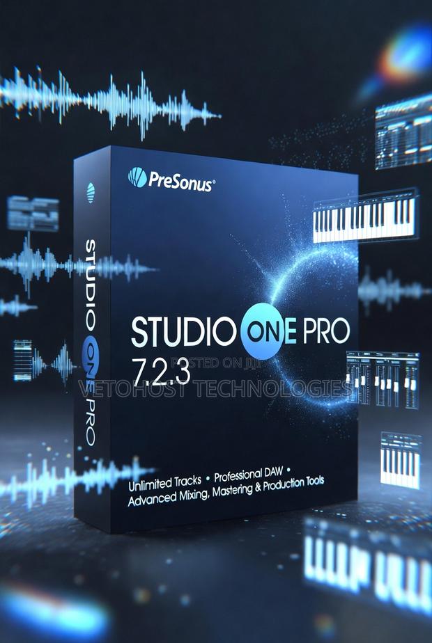 Presonus Studio One Pro 7 – Music Production Recording Software - main view