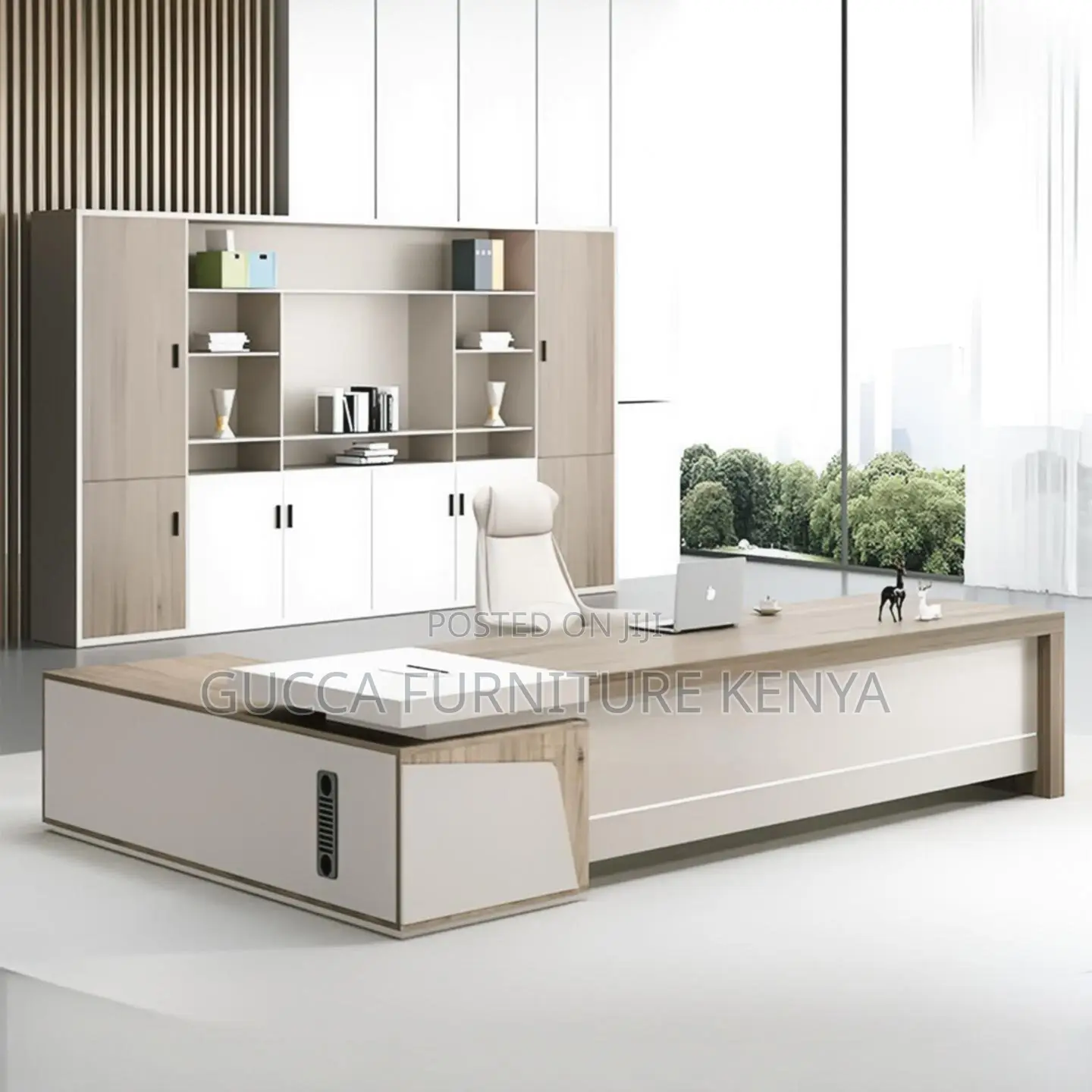 1600mm Ceo Luxury Executive L-Shaped Table