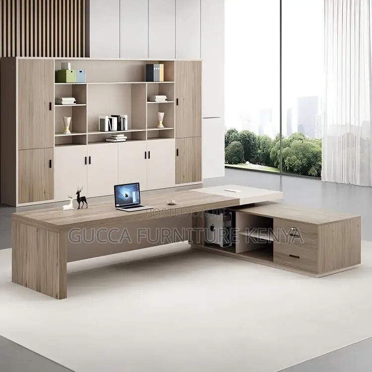 1600mm Ceo Luxury Executive L-Shaped Table