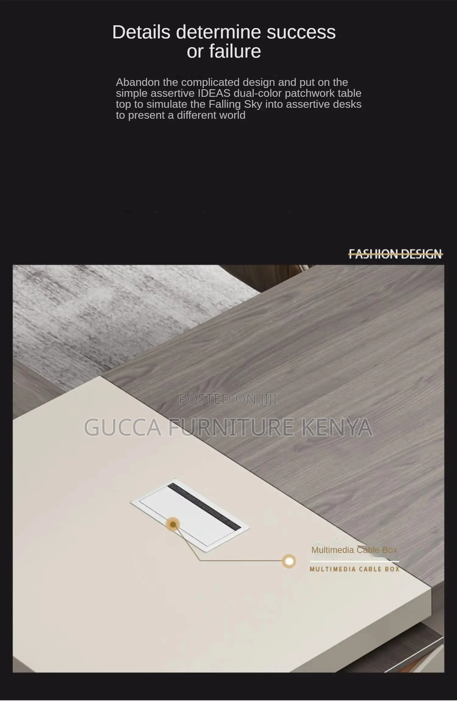 1600mm Ceo Luxury Executive L-Shaped Table