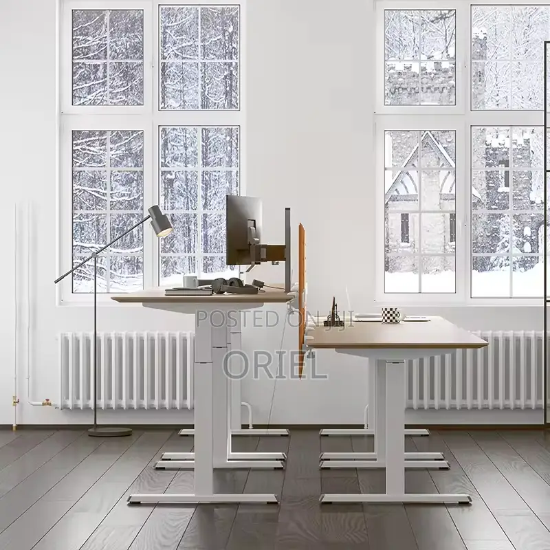 Office Desk : 1.4m Office Height Adjustable Electric Standing Desk