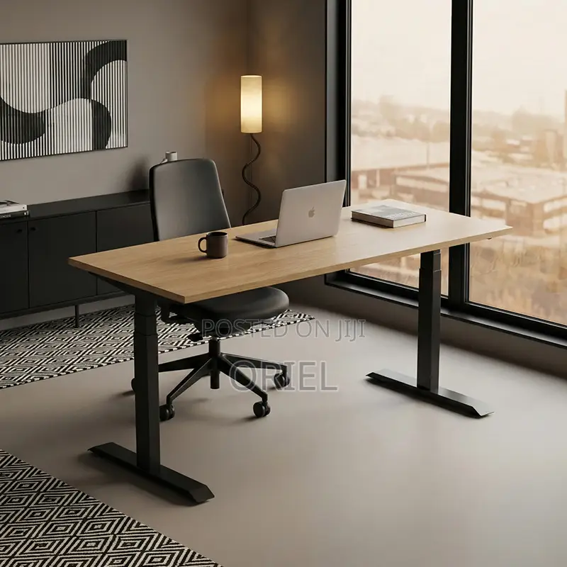 Office Desk : 1.4m Office Height Adjustable Electric Standing Desk