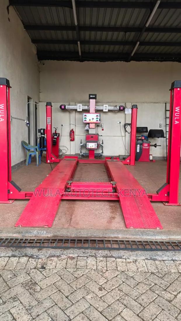 Heavy Commercial High Quality Wheel Alignment and 4t Four Post Carlift - thumbnail 2
