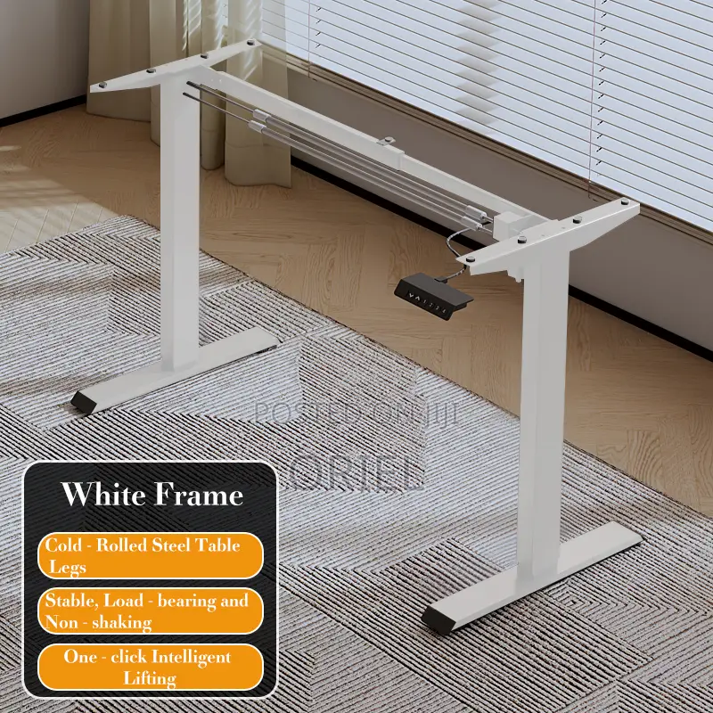 Office Desk : 1.4m Office Height Adjustable Electric Standing Desk