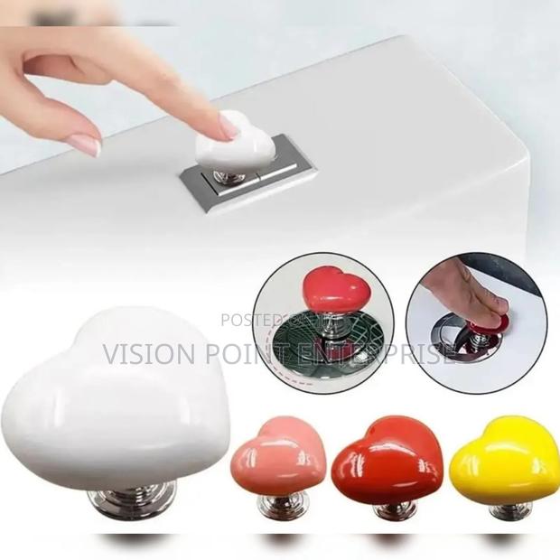 Toilet Presser Heart Shape 12pcs - main view