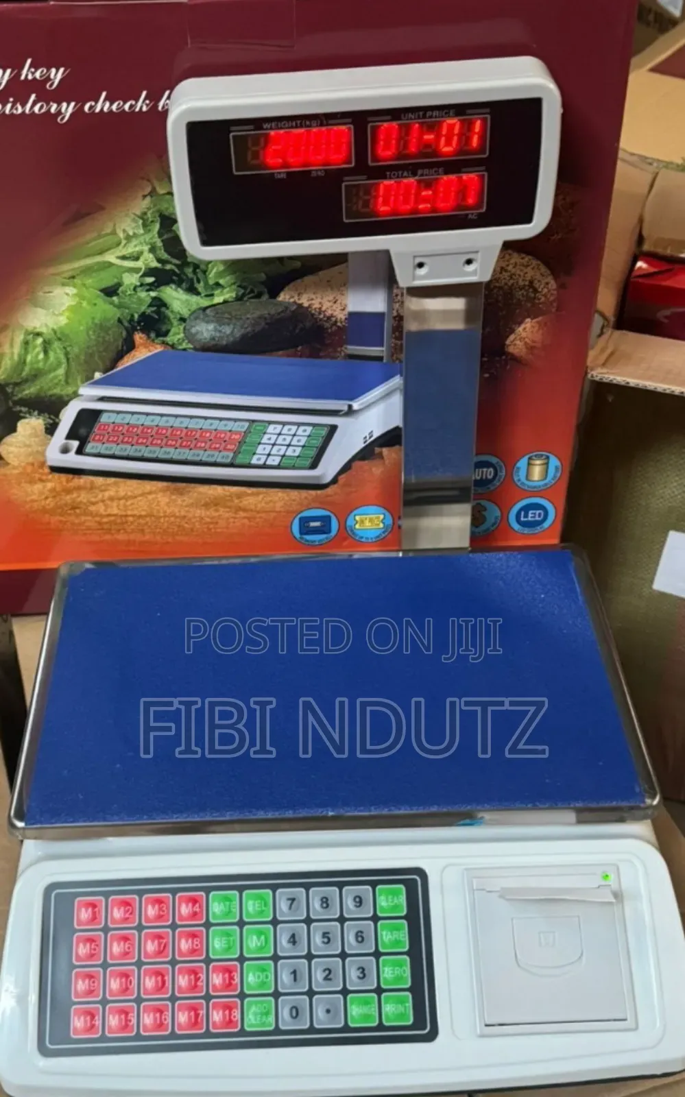 Memory Receipt Scale/Digital Scale