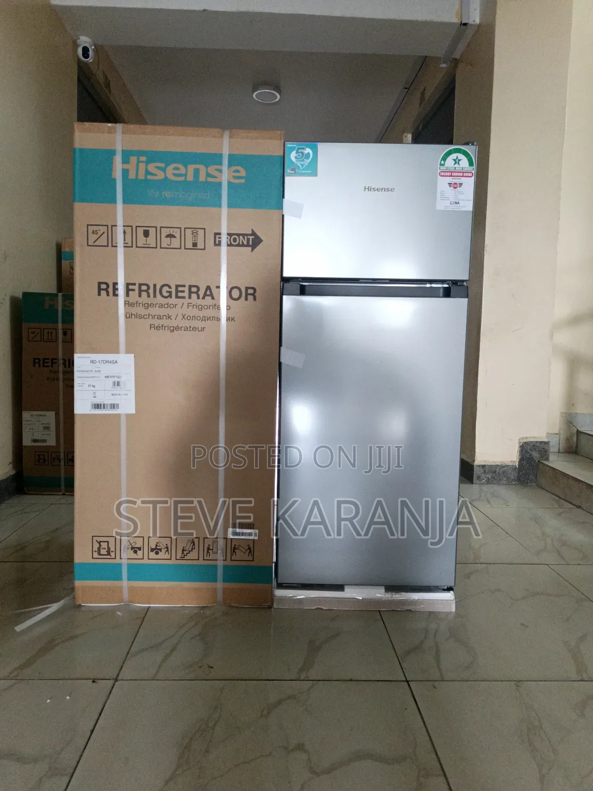 Hisense Fridge 120l Double Door Energy Star Fridge