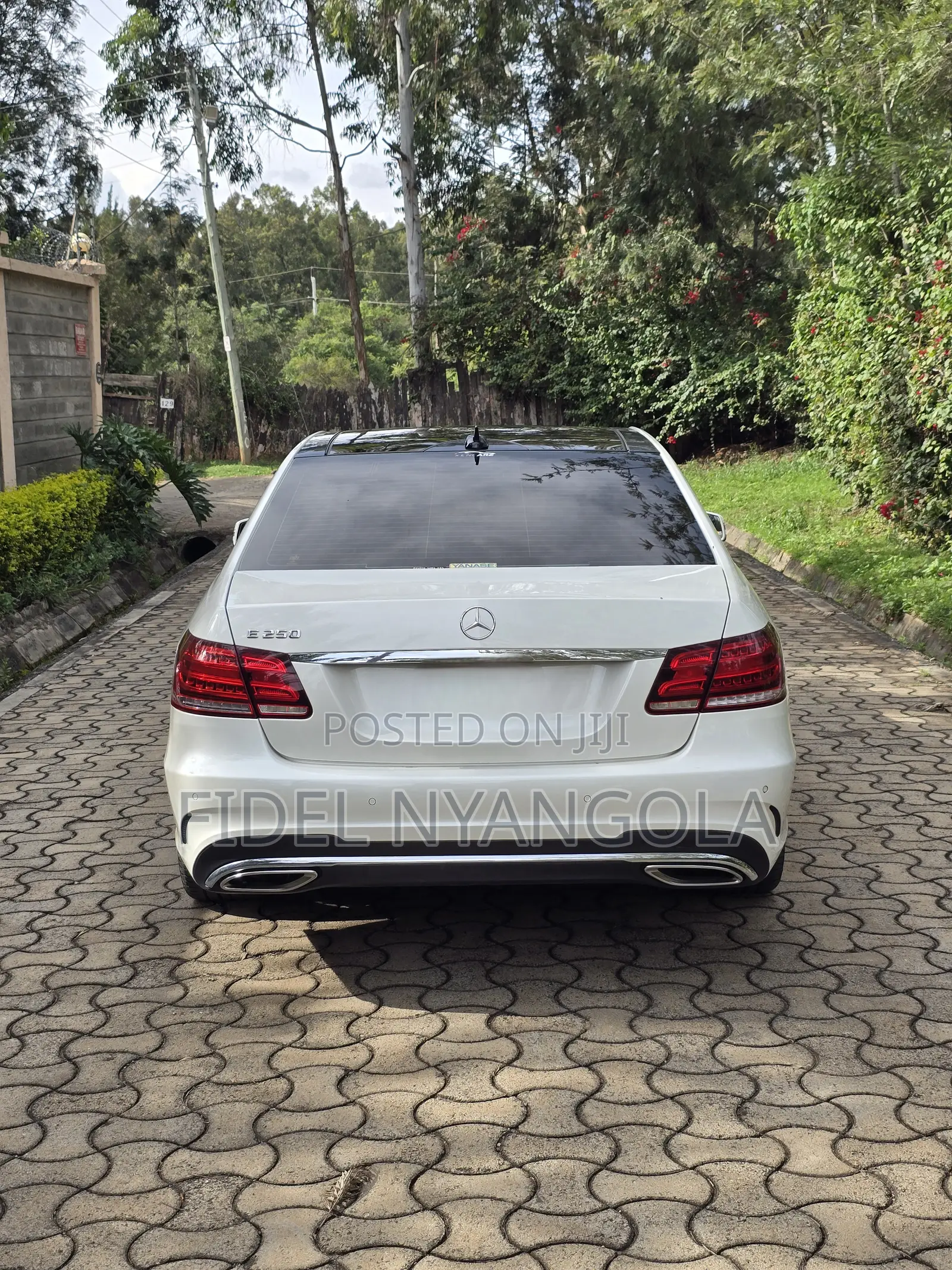 Mercedes-Benz E250 2015 White