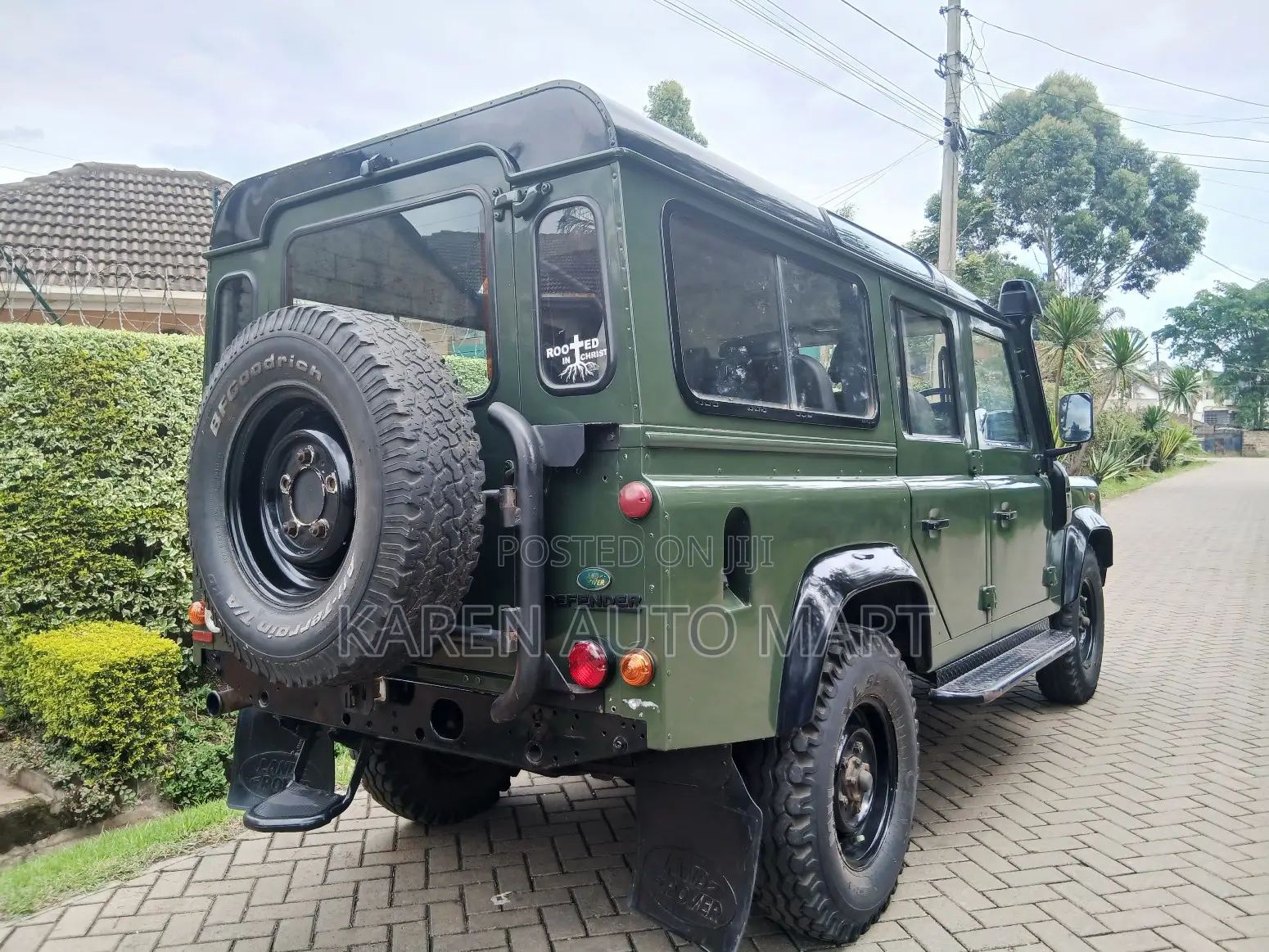 Land Rover Defender Puma 110 2.4 TD 2010 Green