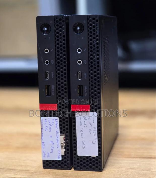 Desktop Computer Lenovo ThinkStation P330 16GB Intel Core i5 SSD 512GB - thumbnail 2