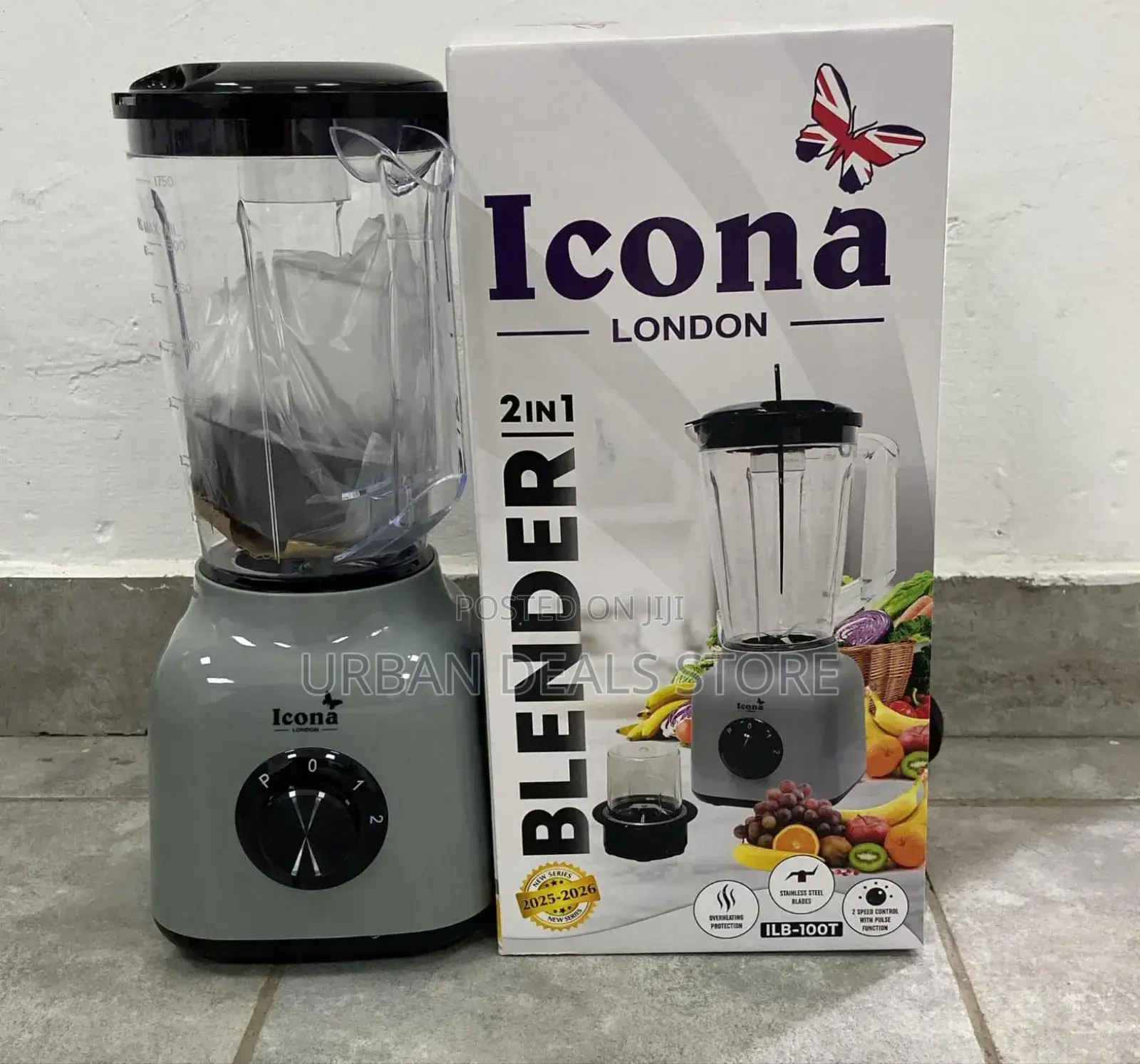 3 in 1 Blender Icona Electric Blender