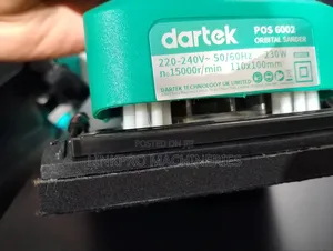 320 Watts Dartek Orbital Sander