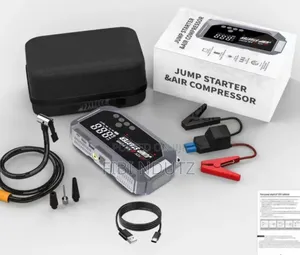 High Power Digital Jump Starter With Digital Compressor/Jump Starter