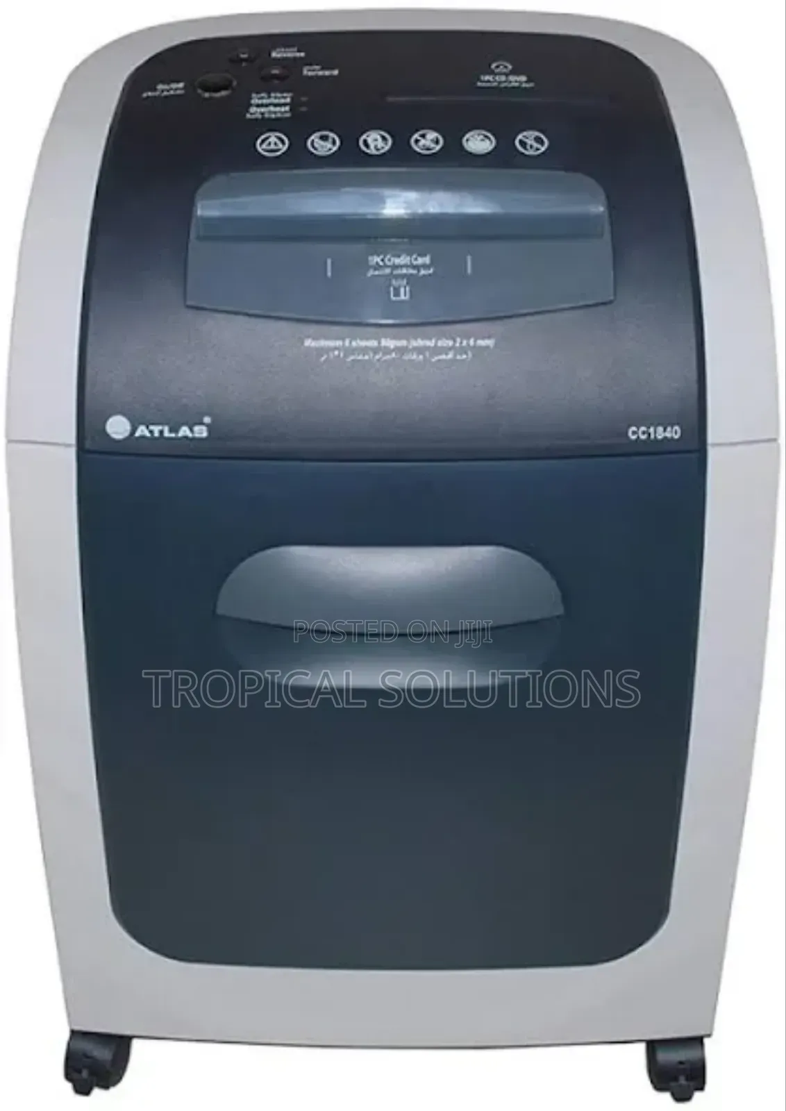 Atlas Cc1840 Paper Shredder Cc1840