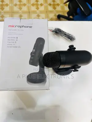 Premium Quality Podcast/Table Microphone With Voice Cancellation