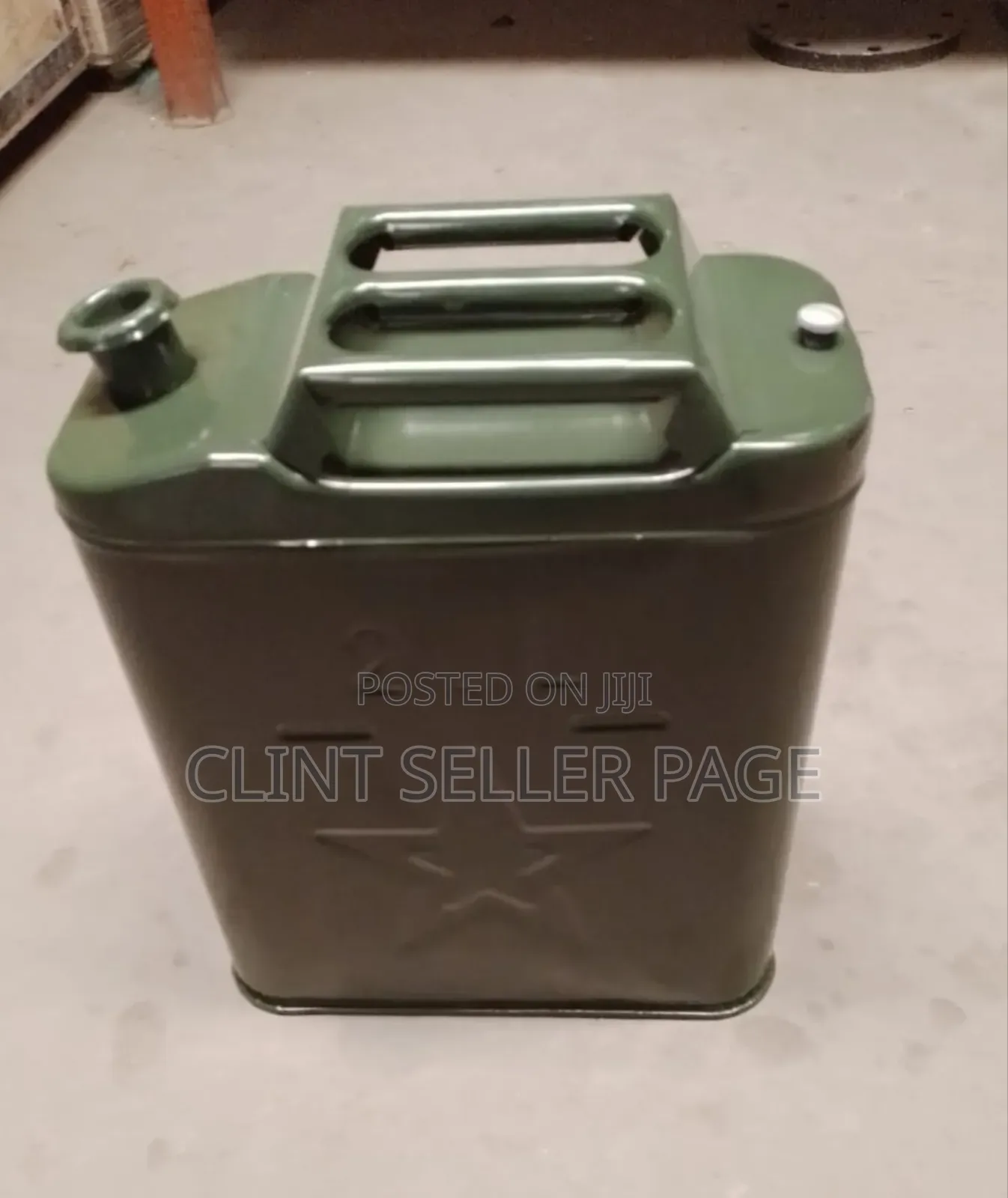 Strong Metallic Fuel Cans (20 Litres)
