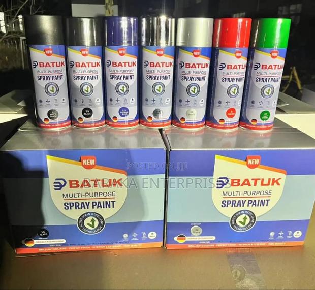 Multi Purpose Spray Paints Capacity 450mmls