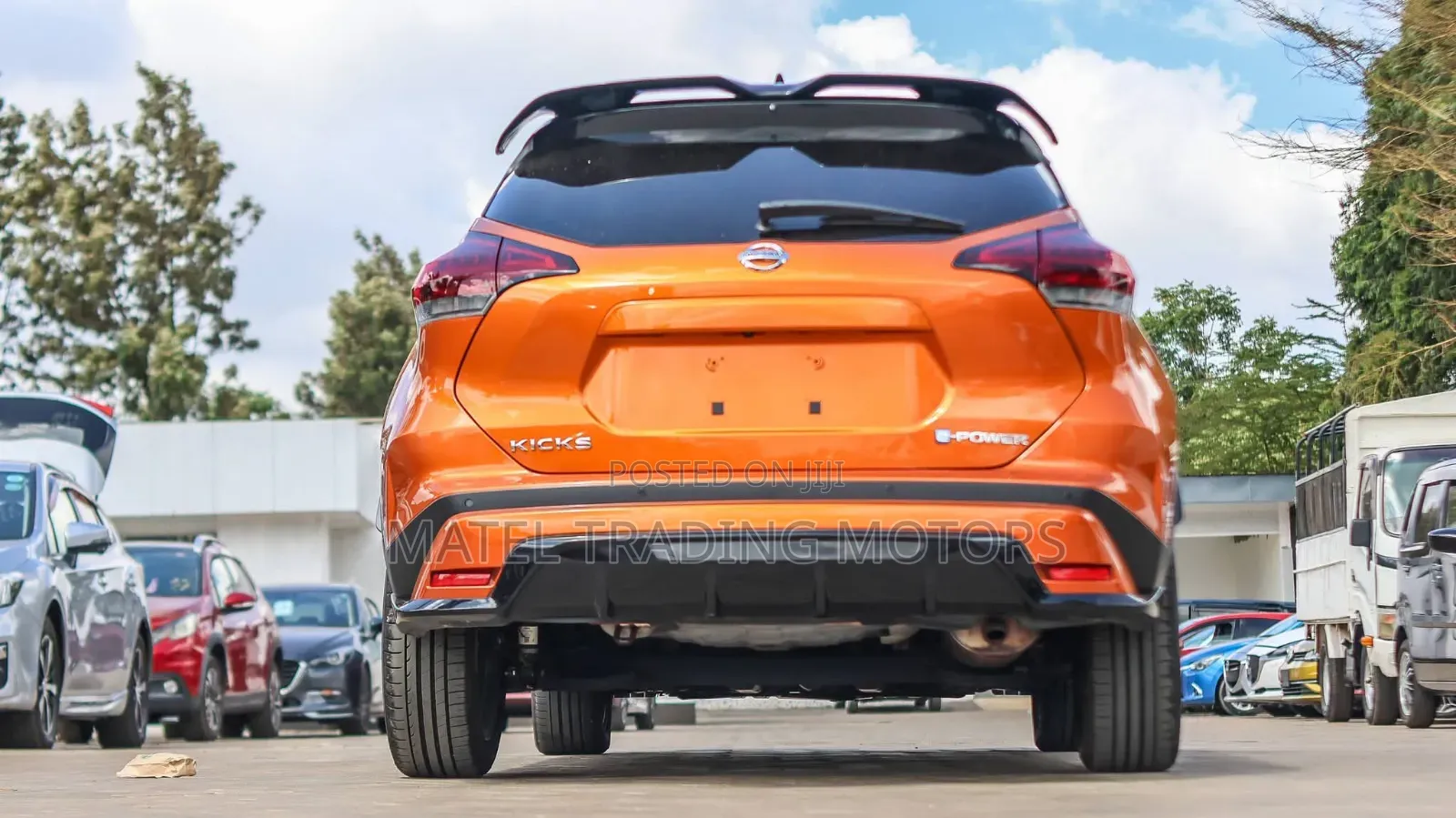 Nissan Kicks S 2020 Orange