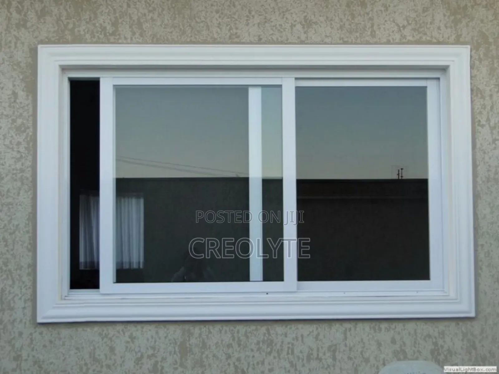 Three Panels Aluminium Sliding Windows