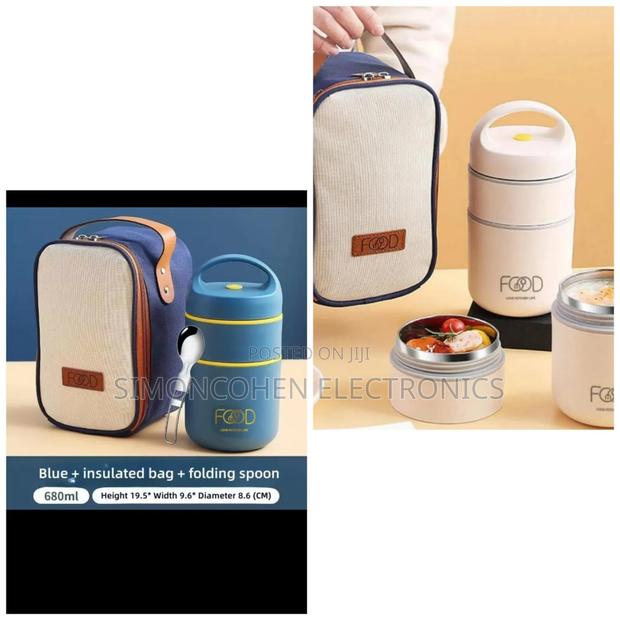 Insulated Lunch Box Set With Bag - main view