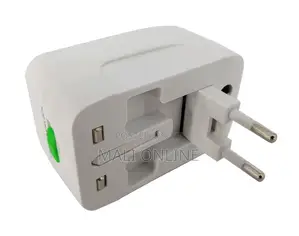 Universal Travel Adapter Worldwide Plug Dual Usb Charger Power Adapter