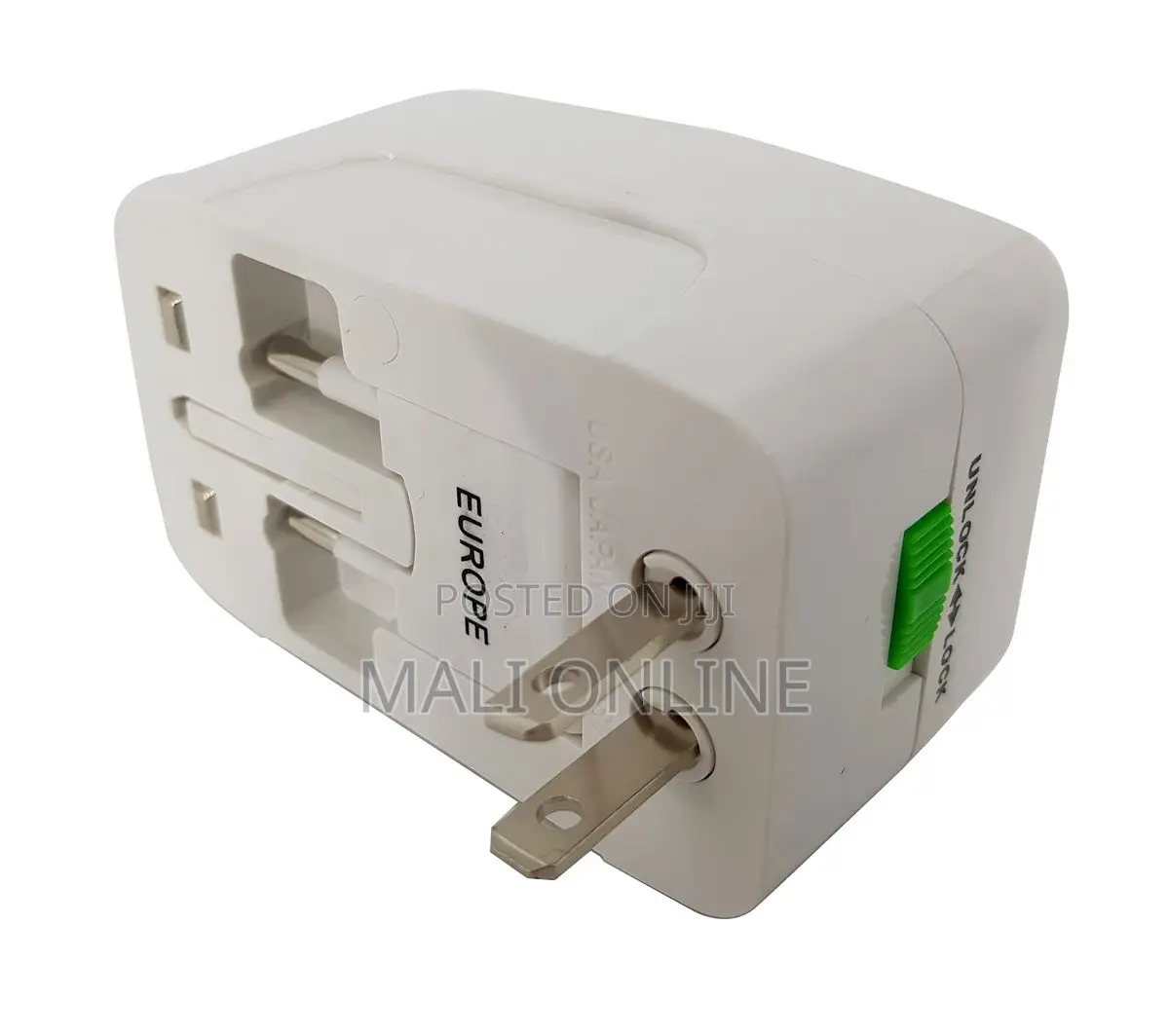 Universal Travel Adapter Worldwide Plug Dual Usb Charger Power Adapter