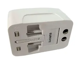 Universal Travel Adapter Worldwide Plug Dual Usb Charger Power Adapter