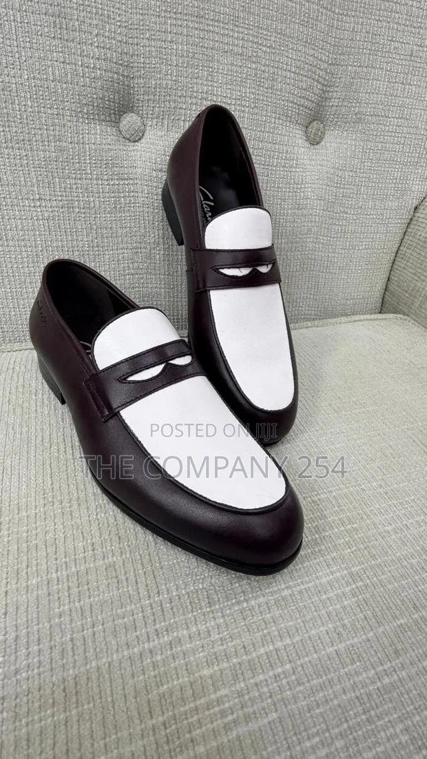 Quality Leather Official Slip on Designer Shoes With Rubber Sole