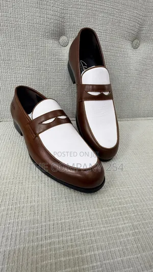 Quality Leather Official Slip on Designer Shoes With Rubber Sole
