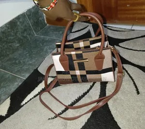 *Trend Fashion Collision Color Check Bag