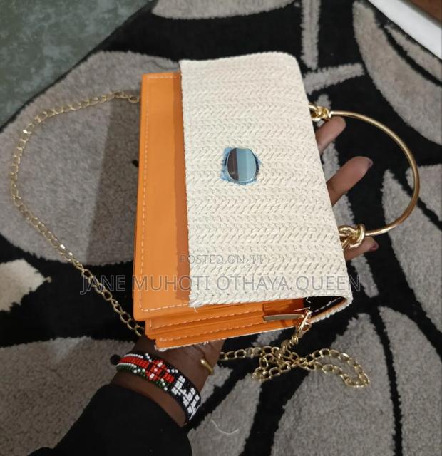 *Straw Plaited Crossbody Bag