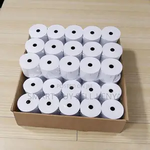 Multipurpose Use 50 Pieces 80mm by 80mm by 13mm Thermal Paper Rolls
