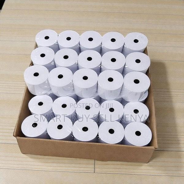 Multipurpose Use 50 Pieces 80mm by 80mm by 13mm Thermal Paper Rolls