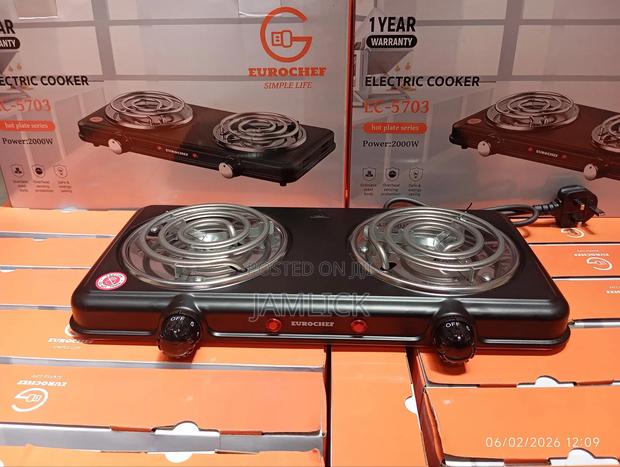 Double Coil Hot Plate - Sn
