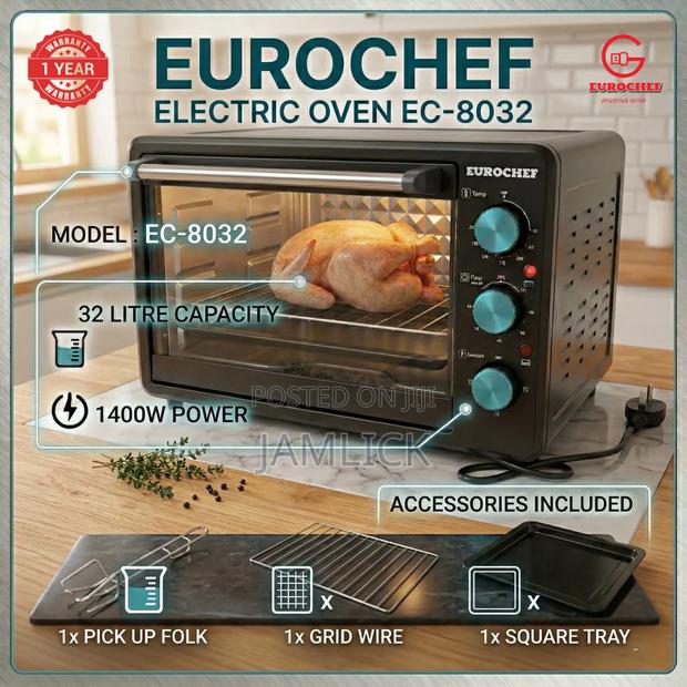 32l Electric Oven Grill –Sn - thumbnail 2