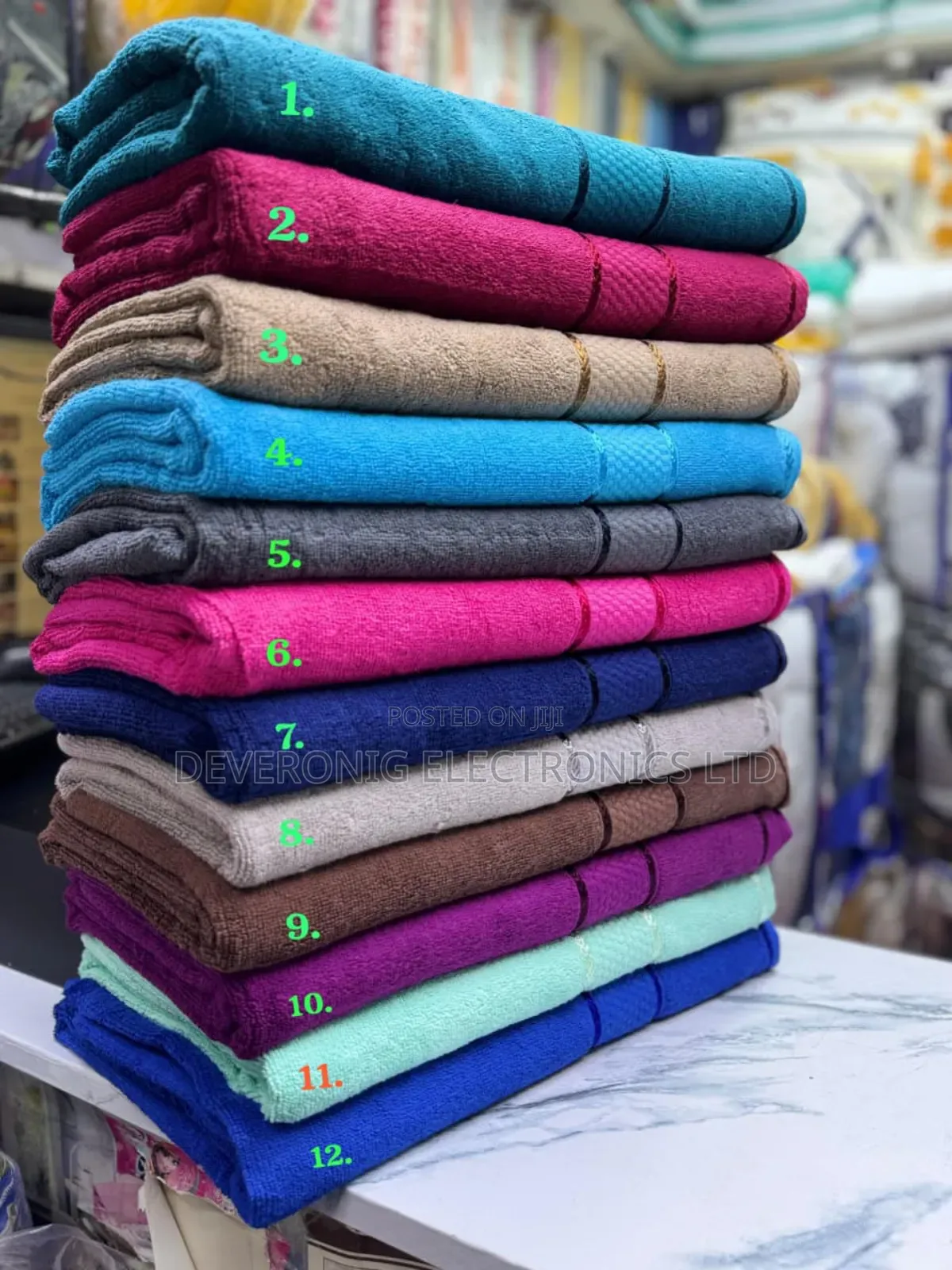 *Prestige Big Size Coloured Towels