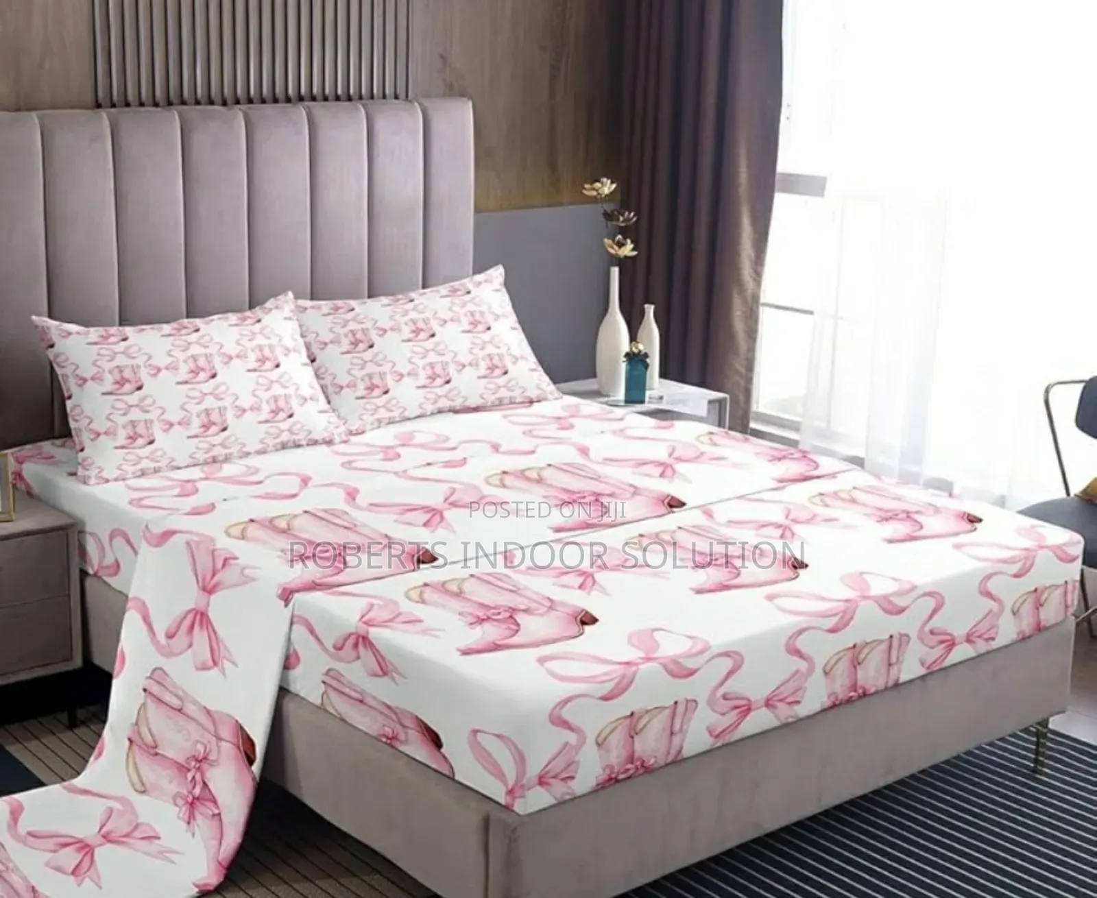 Soft Stylish Fitted Cotton Bedsheet Sets