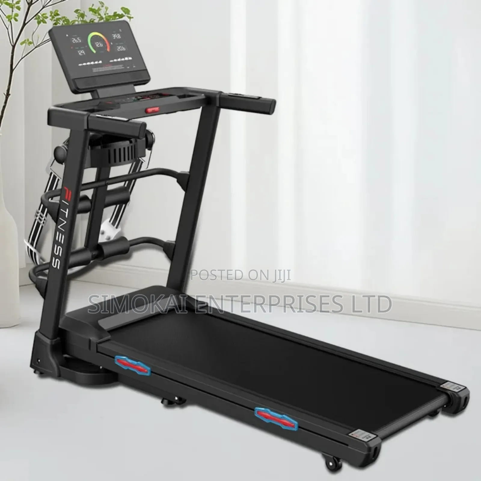 4 Hp 14km/H Home Use Treadmills With Wide Screen