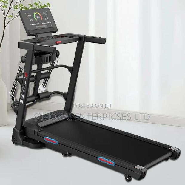 4 Hp 14km/H Home Use Treadmills With Wide Screen