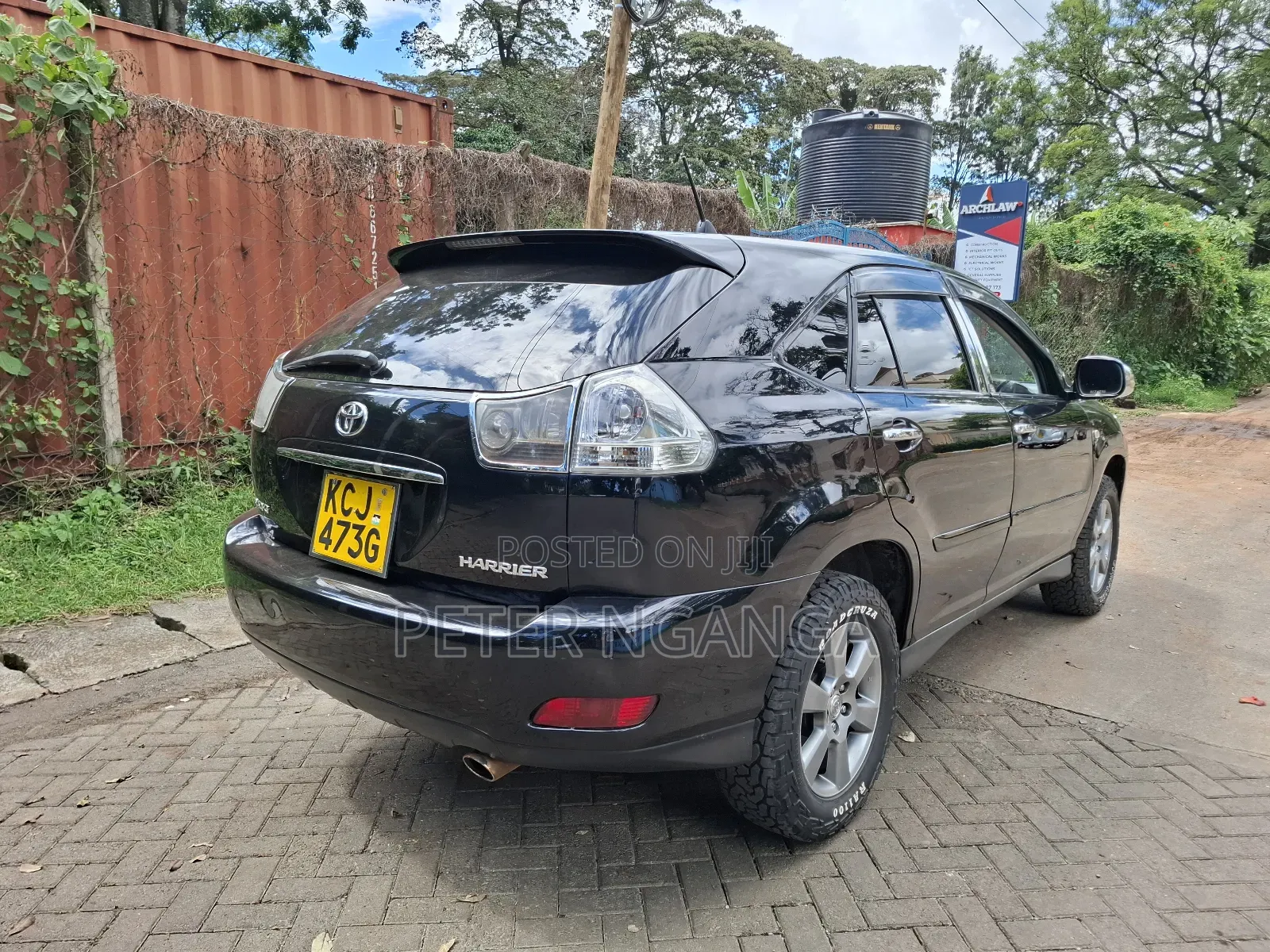 Toyota Harrier 2.4 2009 Matt Black